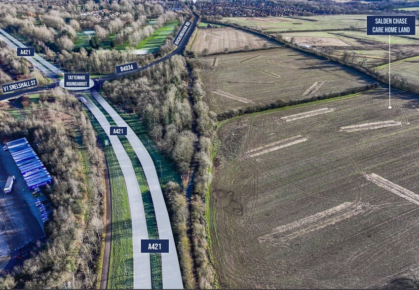 Buckinham Rd, Milton Keynes for sale - Aerial - Image 1 of 2