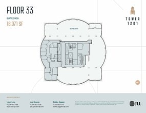 1201 3rd Ave, Seattle, WA for lease Floor Plan- Image 1 of 1