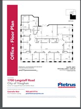 1700 Langstaff Rd, Concord, ON for lease Floor Plan- Image 1 of 1
