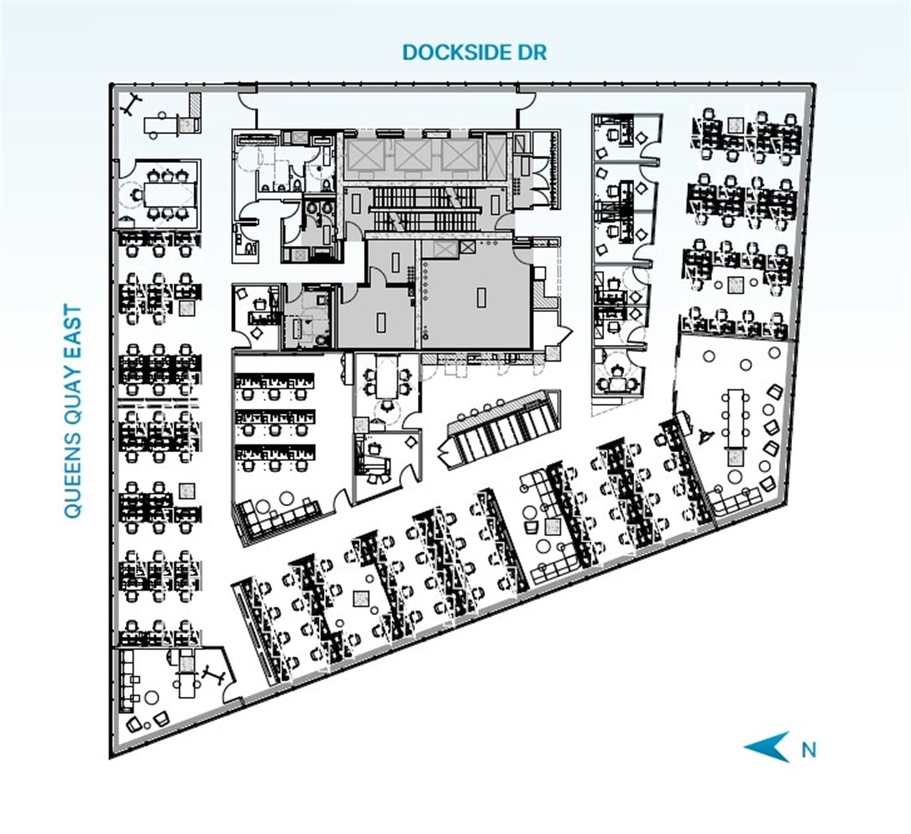 125 Queens Quay E, Toronto, ON for lease Floor Plan- Image 1 of 1