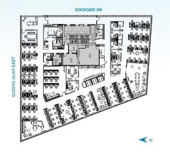 125 Queens Quay E, Toronto, ON for lease Floor Plan- Image 1 of 1