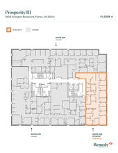 8501 Arlington Blvd, Merrifield, VA à louer Plan d’étage- Image 1 de 1