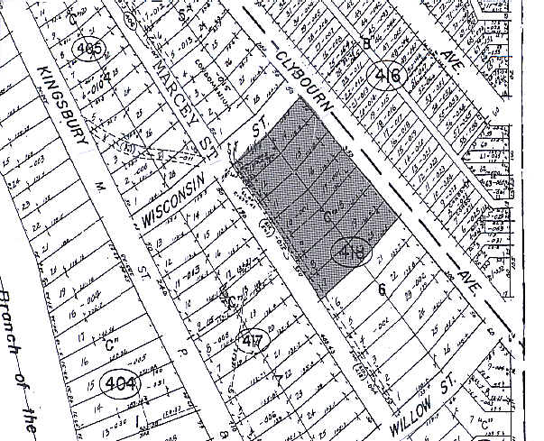 1836-1840 N Clybourn Ave, Chicago, IL à louer - Plan cadastral - Image 2 de 7
