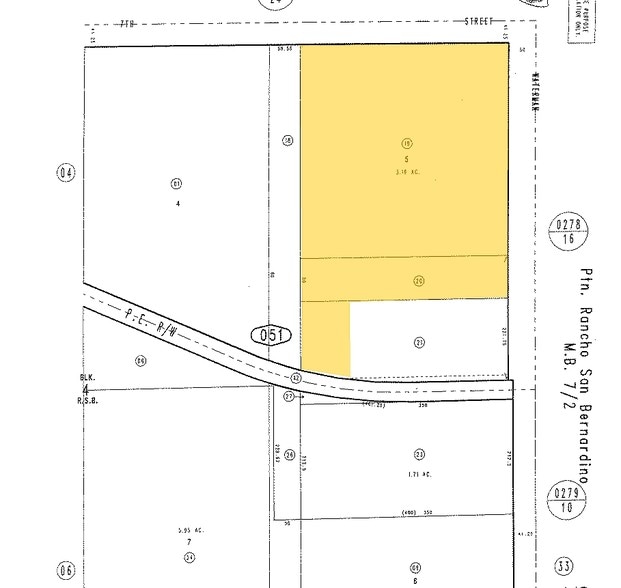 670 N Waterman Ave, San Bernardino, CA à vendre - Plan cadastral - Image 3 de 6