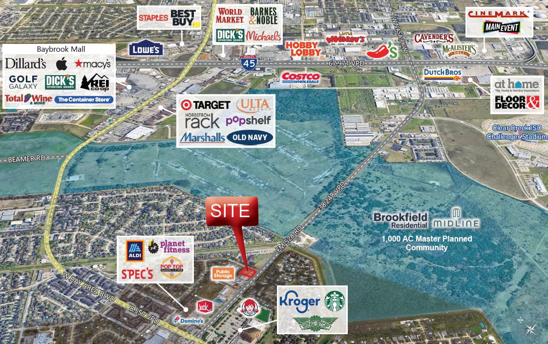 2900 Fm-528, Webster, TX à louer Photo du bâtiment- Image 1 de 2