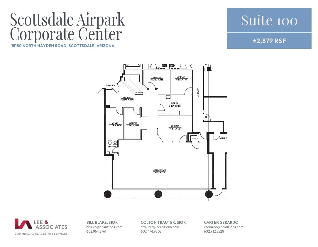 15150 N Hayden Rd, Scottsdale, AZ à vendre Plan d’étage- Image 1 de 1