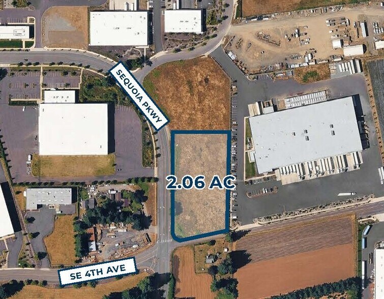 398 Sequoia Pkwy, Canby, OR à vendre - Aérien - Image 2 de 3