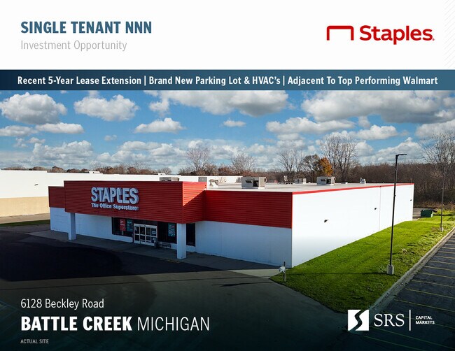 More details for 6128 Beckley Rd, Battle Creek, MI - Retail for Sale