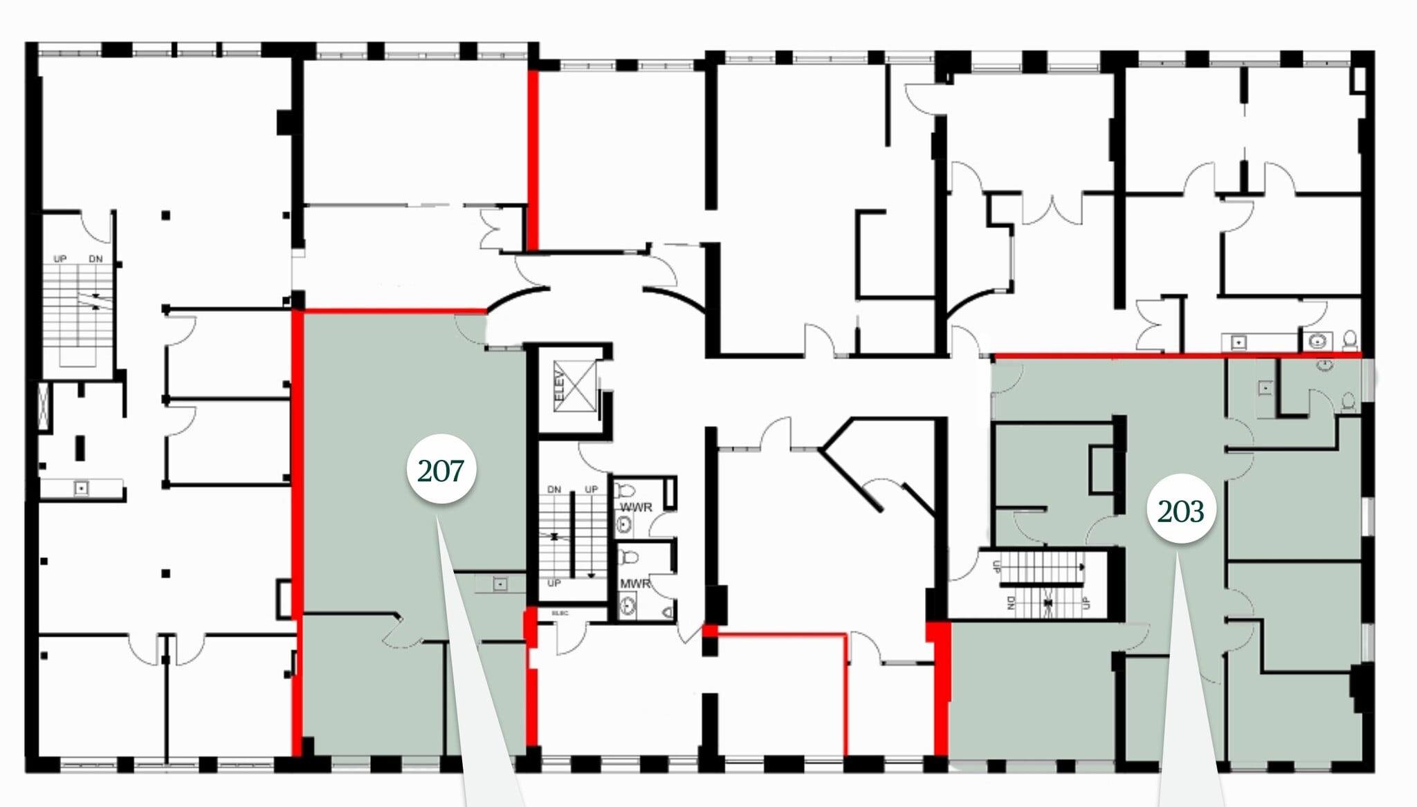 45-55 Colborne St, Toronto, ON à louer Plan d’étage- Image 1 de 1