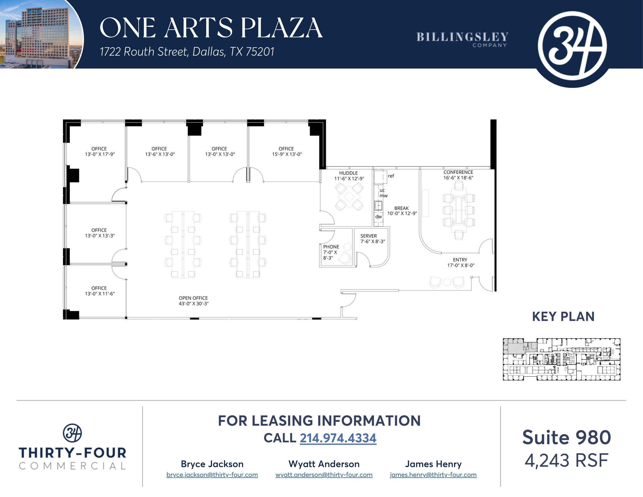 1722 Routh St, Dallas, TX for lease Site Plan- Image 1 of 1