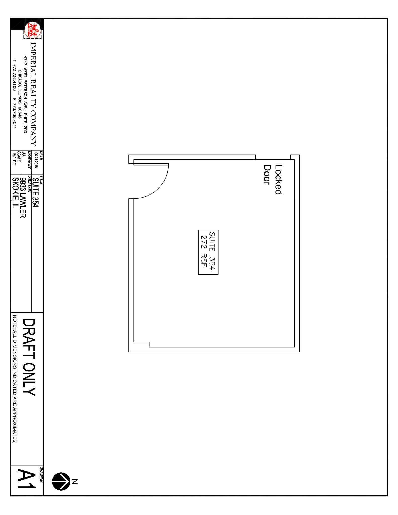 9933 Lawler Ave, Skokie, IL à louer Plan de site- Image 1 de 1