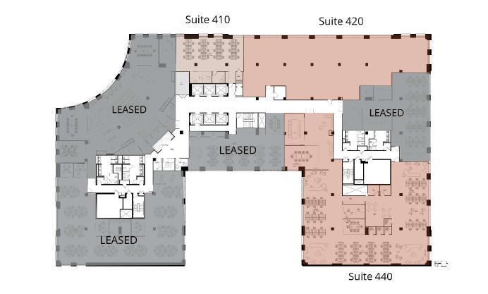 2300 N St NW, Washington, DC à louer Plan d’étage- Image 1 de 1