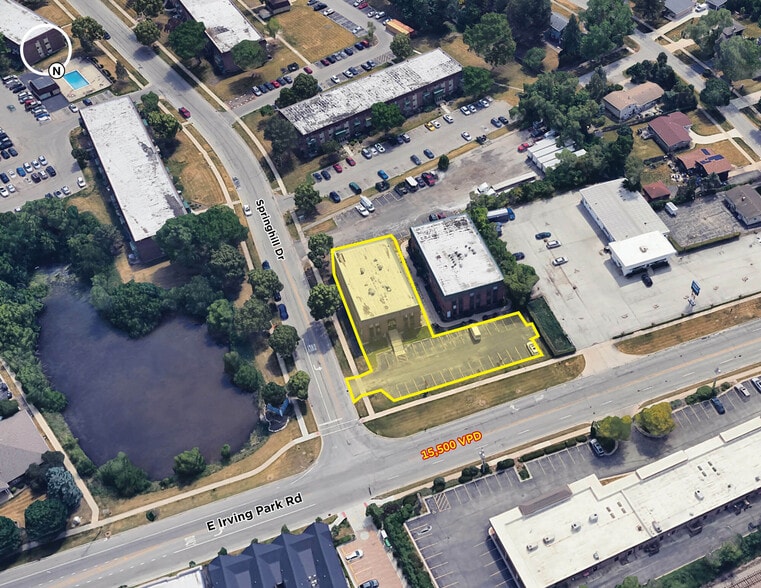 701 E Irving Park Rd, Roselle, IL for lease - Aerial - Image 3 of 28