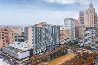 1914 Commerce St, Dallas, TX - AERIAL  map view