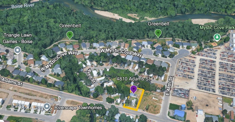 4810 Adams St, Boise, ID for sale - Aerial - Image 2 of 6