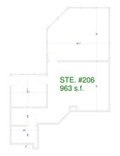 16430 Ventura Blvd, Encino, CA à louer Plan de site- Image 2 de 2