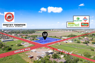 Plus de détails pour 121 Military Hwy, Progreso, TX - Vente au détail à vendre