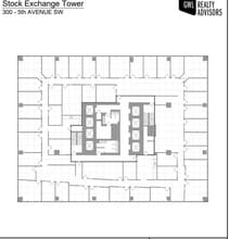 300 5th Ave SW, Calgary, AB for lease Floor Plan- Image 1 of 1