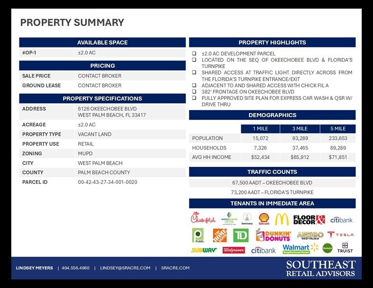 6350 Okeechobee Blvd, West Palm Beach, FL à louer - Photo du bâtiment - Image 2 de 6
