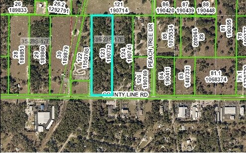 9267 County Line Rd, Spring Hill, FL à vendre - Aérien - Image 3 de 7