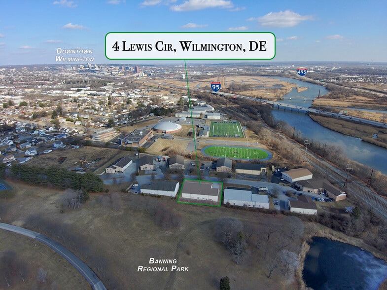 4 Lewis Cir, Wilmington, DE for lease - Aerial - Image 2 of 20