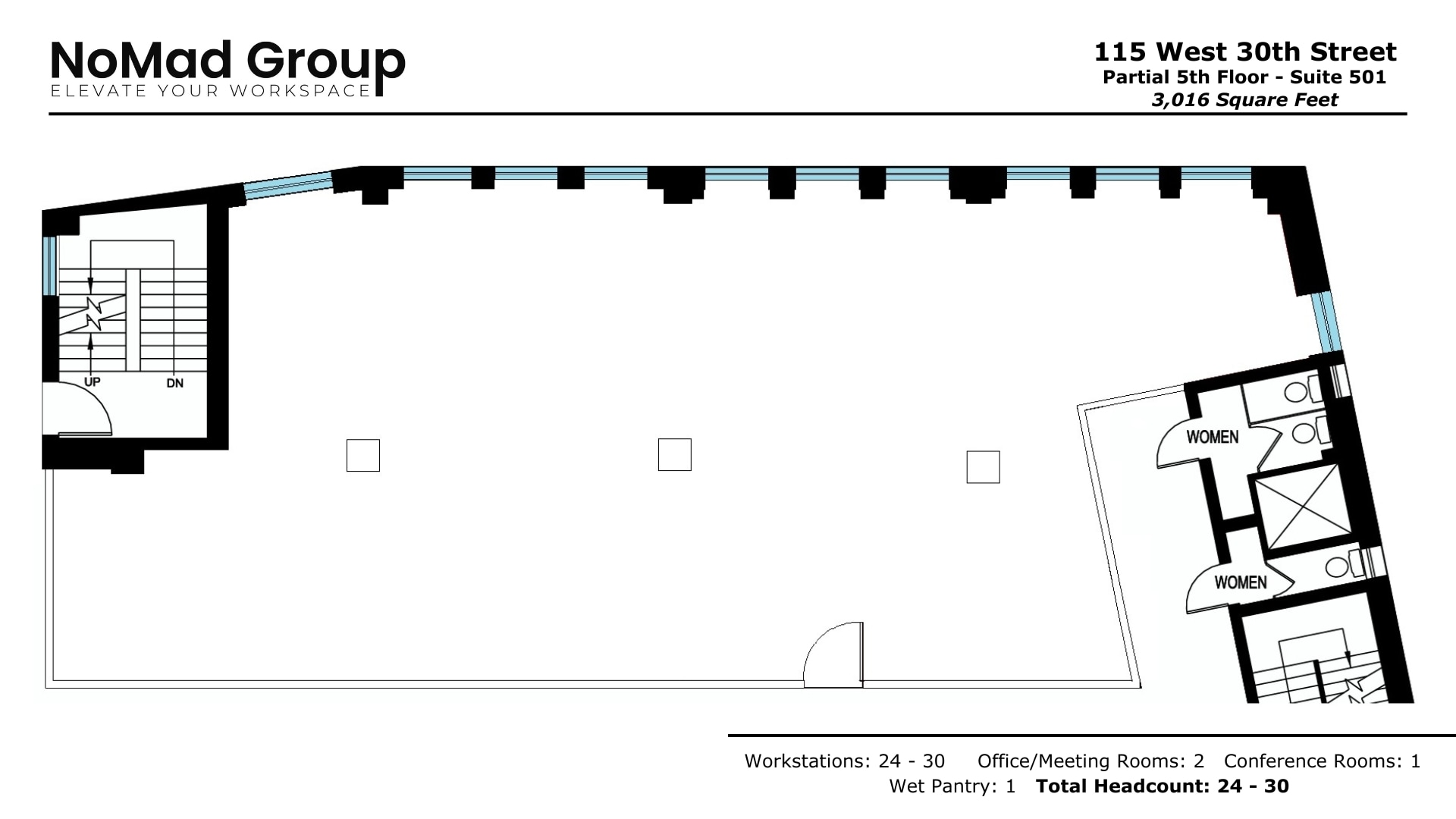 115-125 W 30th St, New York, NY for lease Floor Plan- Image 1 of 1
