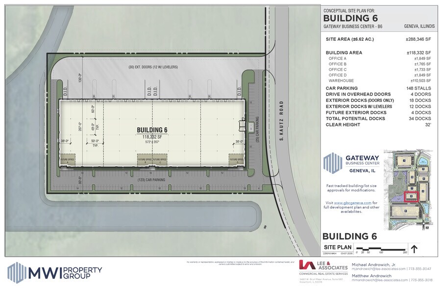 1500 Kautz Rd, Geneva, IL à vendre - Plan d’étage - Image 2 de 2