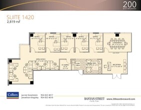 200 E Broward Blvd, Fort Lauderdale, FL for lease Floor Plan- Image 1 of 1
