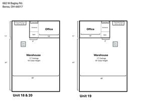 682 W Bagley Rd, Berea, OH for lease Site Plan- Image 1 of 1