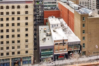 1420 Rue Stanley, Montréal, QC - Aerial map view