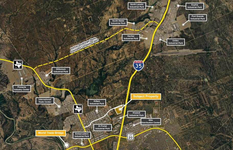 001 Killam Industrial Blvd, Laredo, TX for lease - Building Photo - Image 2 of 5