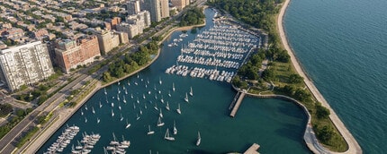 3720-3722 N Lincoln Ave, Chicago, IL - Aérien Vue de la carte