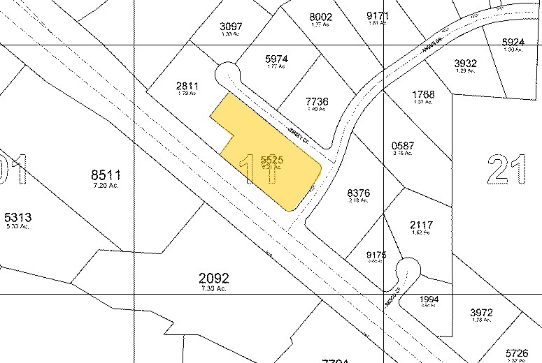 6320 Angus Dr, Raleigh, NC à louer - Plan cadastral - Image 2 de 6