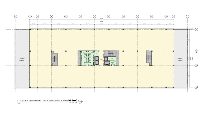 1710 N University Dr, Plantation, FL à louer - Plan d’étage - Image 2 de 2