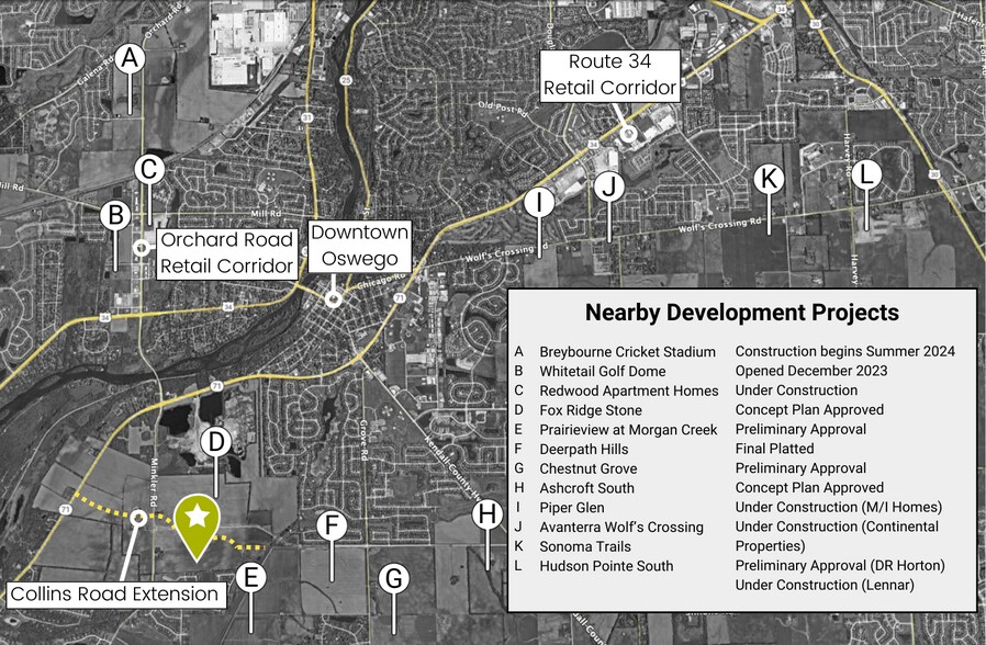 Minkler Rd, Oswego, IL à vendre - Photo du bâtiment - Image 2 de 7