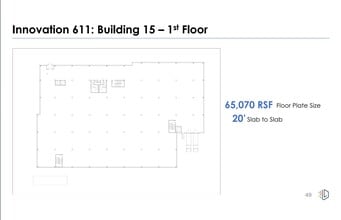 Innovation 511 Swedeland Rd, Conshohocken, PA à louer Plan d’étage- Image 1 de 1