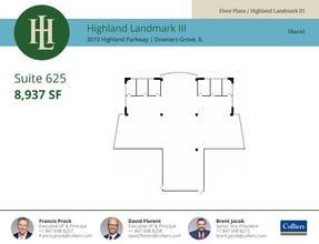 3010 Highland Pky, Downers Grove, IL à louer Plan d’étage- Image 1 de 1