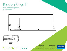 3460 Preston Ridge Rd, Alpharetta, GA à louer Plan d  tage- Image 1 de 1