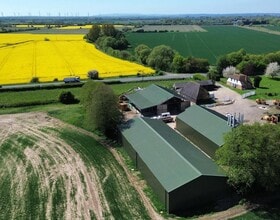 Rhee Wall, Brenzett for lease Aerial- Image 1 of 4