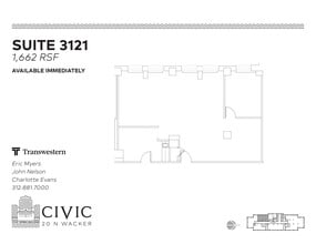 20 N Wacker Dr, Chicago, IL à louer Plan d’étage- Image 1 de 1