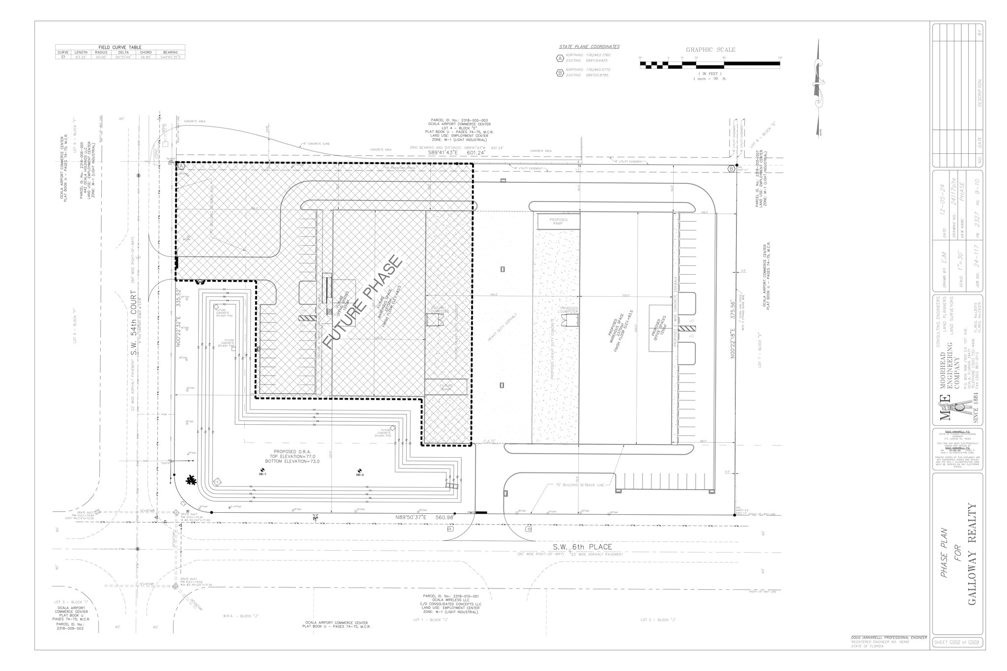 5435 SW 6th Pl, Ocala, FL for lease Site Plan- Image 1 of 2