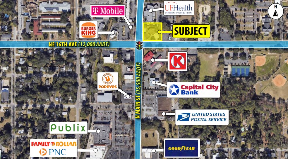 1601 N Main St, Gainesville, FL à louer - Photo du bâtiment - Image 1 de 2