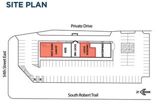 5440-5480 S Robert Trl, Inver Grove Heights, MN à louer Plan de site- Image 1 de 1