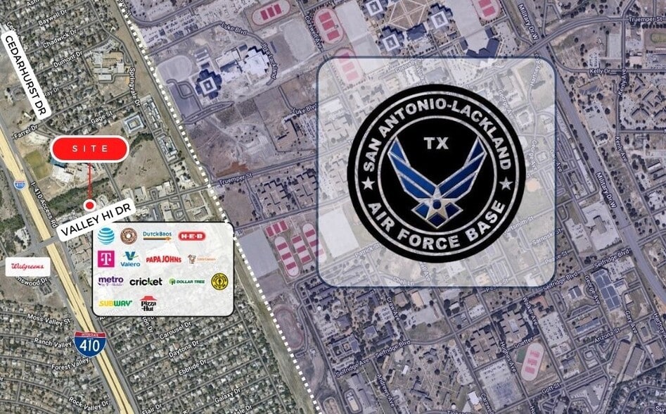 333 Valley Hi Dr, San Antonio, TX for sale - Aerial - Image 2 of 2