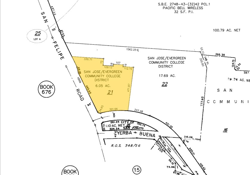 4878 San Felipe Rd, San Jose, CA à louer - Plan cadastral - Image 2 de 8