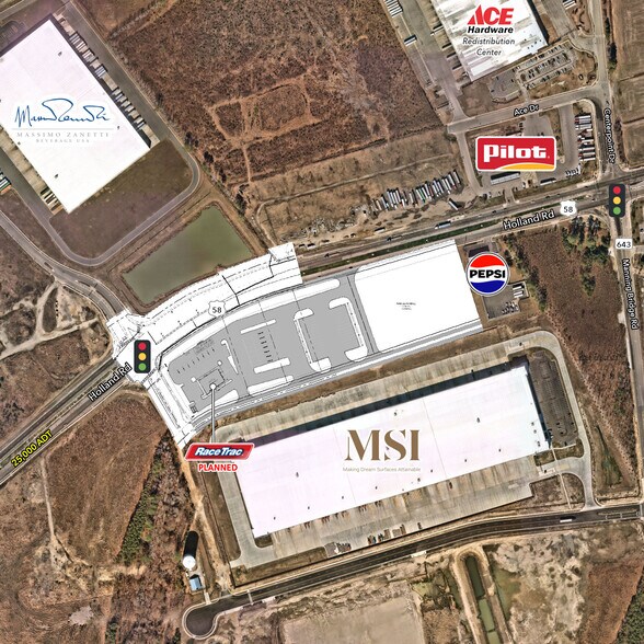 Holland Road & Manning Bridge, Suffolk, VA à vendre - Photo du bâtiment - Image 2 de 2