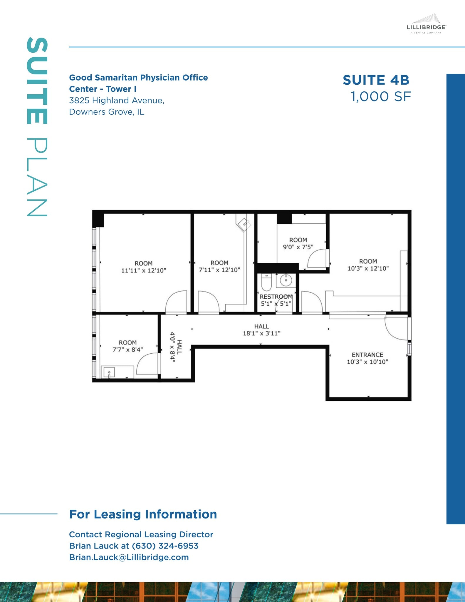 3825 Highland Ave, Downers Grove, IL for lease Site Plan- Image 1 of 1