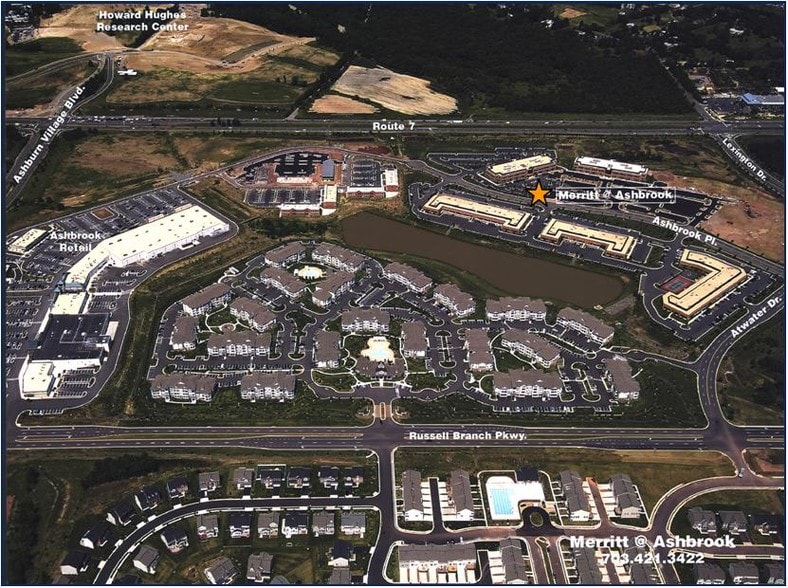 20098 Ashbrook Pl, Ashburn, VA for lease - Aerial - Image 2 of 24