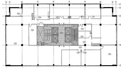 1055 Boul René-Lévesque E, Montréal, QC à louer Plan d’étage- Image 1 de 1