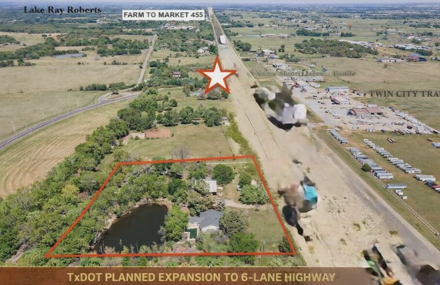 8293 Highway 377, Pilot Point, TX à vendre - Vidéo sur l’inscription commerciale - Image 3 de 16